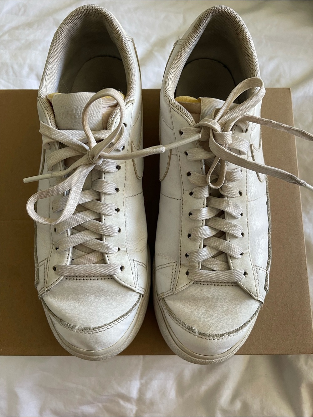 Nike Classic White Leather Sneakers